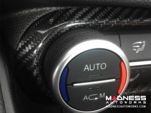 Alfa Romeo Giulia Air Conditioning Dash Bezel - Carbon Fiber - Pre '20